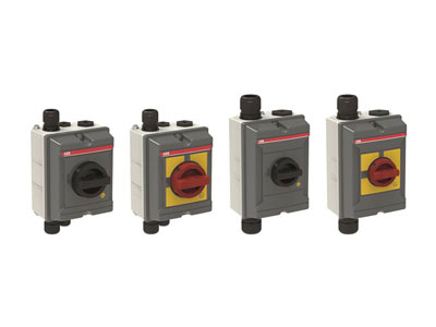 ABB 63a Isolator: ATEX enclosed safety switches